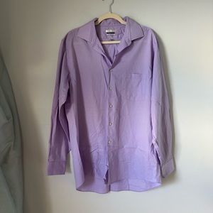 Lavender dress shirt